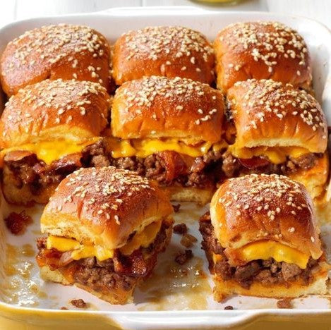 Bacon Cheeseburger Sliders (November 8th/10th Pickup)