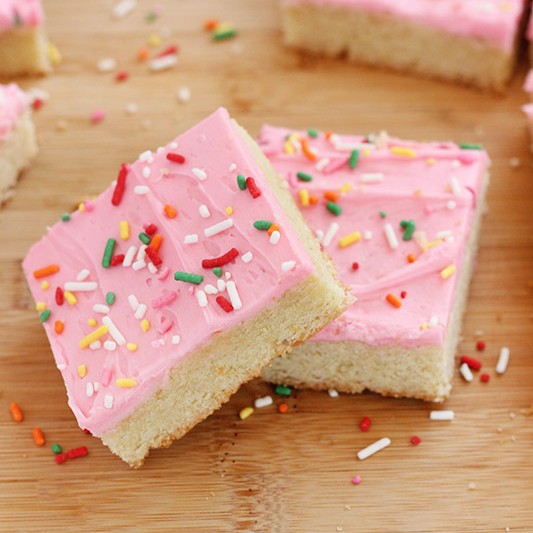 Iced Sugar Cookie Bars (February 14th/16th pickup)