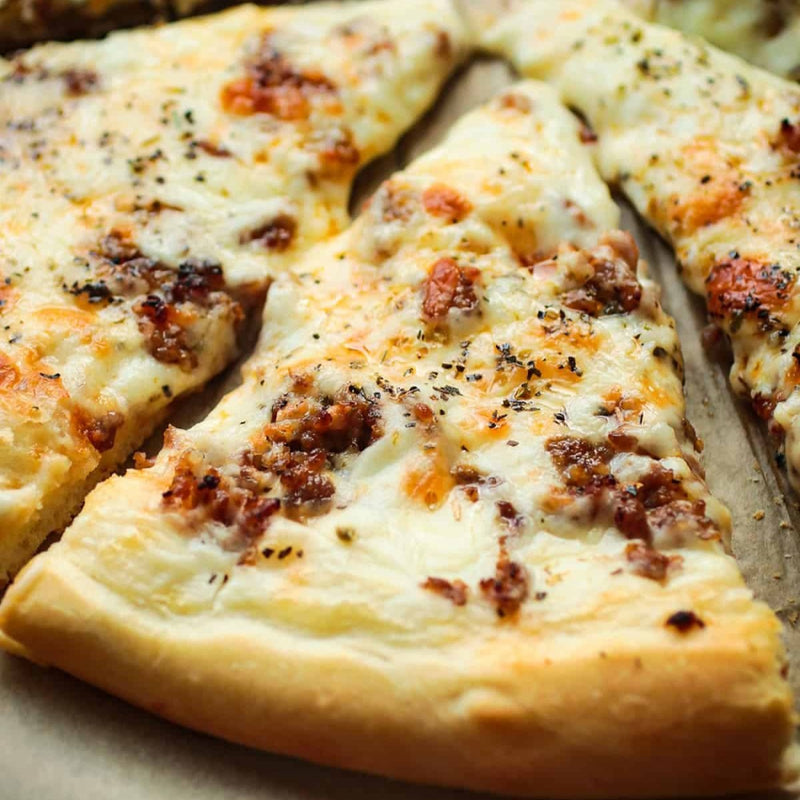 White Garlic Sausage Flatbread (August 29th/31st pickup)