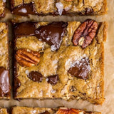Bourbon Butter Pecan Blondies (Take & Bake) (September 20th/22nd Pickup)