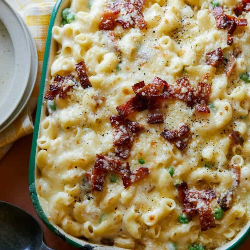 Chicken Carbonara Mac n' Cheese Bake (Freezer Meal) (November 8th/10th Pickup)