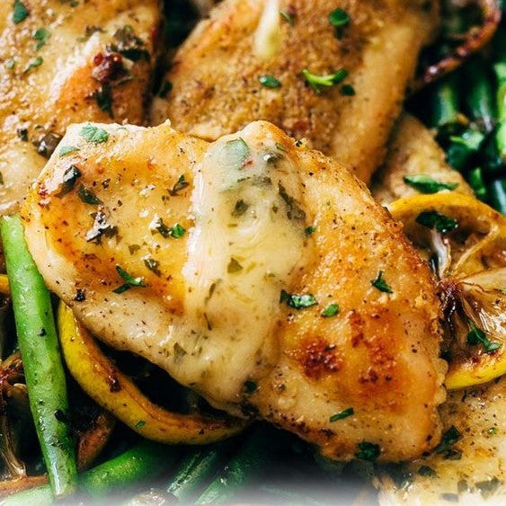 Chicken w/ Lemon Herb Butter (October 24th/26th Pickup)