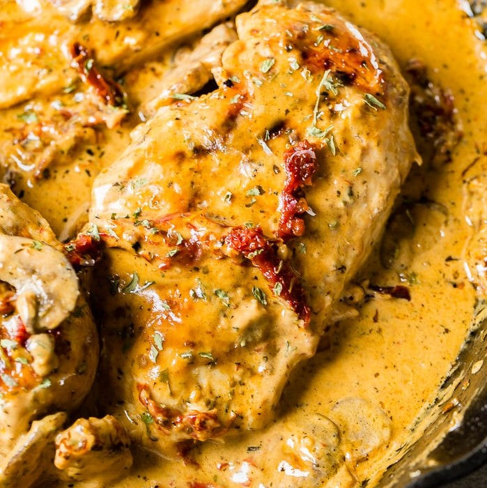 Creamy Herb Chicken w/ Sun-Dried Tomatoes (November 7th/9th pickup)