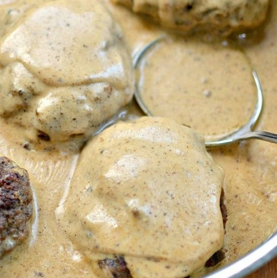 Hamburger Steaks w/ Gravy (January 17th/19th pickup)