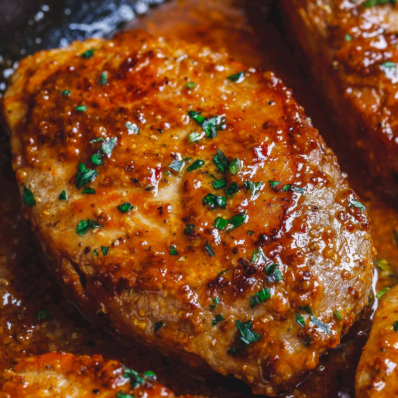 Honey Mustard Pork Chops (March 28th/30th pickup)