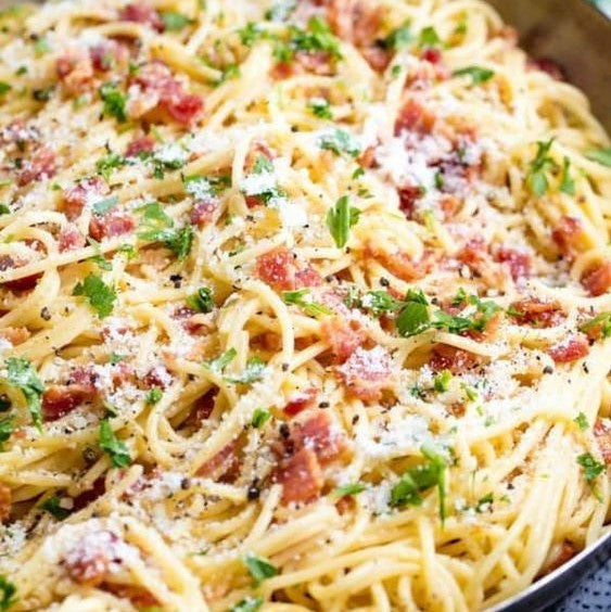 Pasta Carbonara w/ Chicken (Feb. 28th/Mar. 2nd pickup)