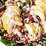 Mixed Greens Pear Salad w/ Raspberry-Pomegranate Dressing (September 27th/29th pickup)