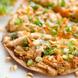 Thai Chicken Flatbreads